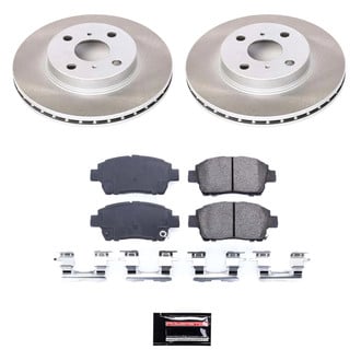 PowerStop® - Semi Coated Front Disc Brake Kit