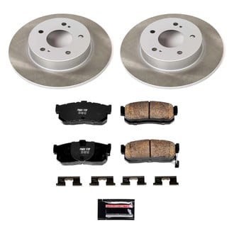 PowerStop® - Semi Coated Rear Disc Brake Kit