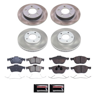 PowerStop® - Semi Coated Disc Brake Kit