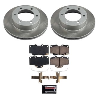 PowerStop® - Semi Coated Front Disc Brake Kit