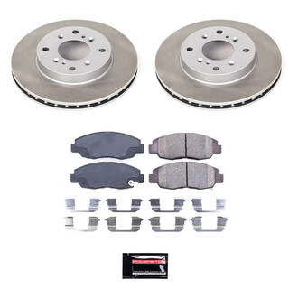 PowerStop® - Semi Coated Front Disc Brake Kit