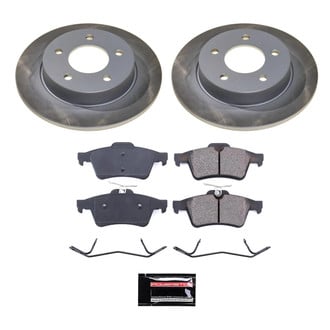 PowerStop® - Semi Coated Rear Disc Brake Kit