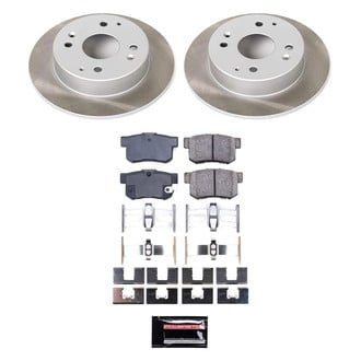 PowerStop® - Semi Coated Rear Disc Brake Kit
