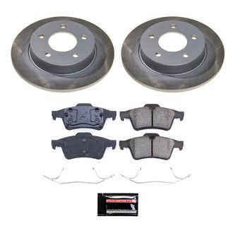 PowerStop® - Semi Coated Rear Disc Brake Kit