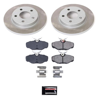 PowerStop® - Semi Coated Rear Disc Brake Kit