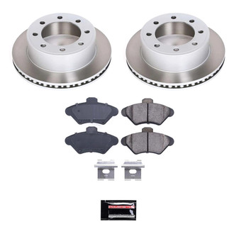PowerStop® - Semi Coated Front Disc Brake Kit