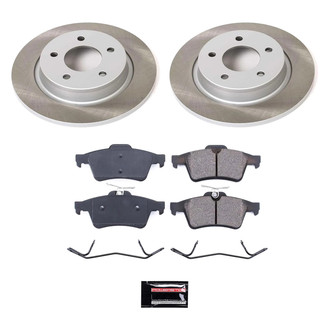 PowerStop® - Semi Coated Rear Disc Brake Kit