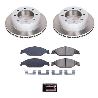 PowerStop® - Semi Coated Front Disc Brake Kit
