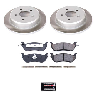 PowerStop® - Semi Coated Rear Disc Brake Kit