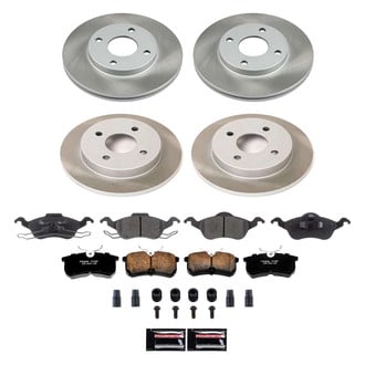 PowerStop® - Semi Coated Disc Brake Kit