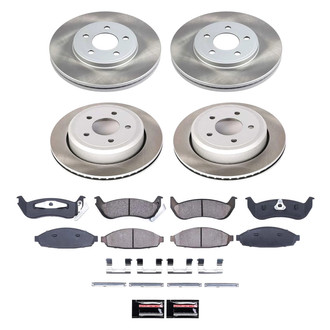 PowerStop® - Semi Coated Disc Brake Kit