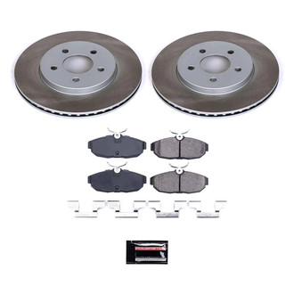 PowerStop® - Semi Coated Rear Disc Brake Kit