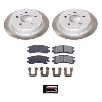 PowerStop® - Semi Coated Rear Disc Brake Kit