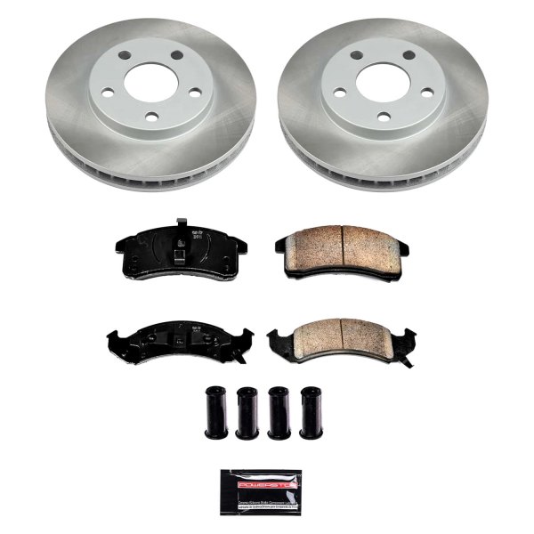  PowerStop® - Semi Coated Front Disc Brake Kit