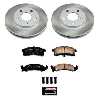 PowerStop® - Semi Coated Front Disc Brake Kit