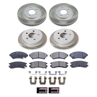 PowerStop® - Semi Coated Disc Brake Kit