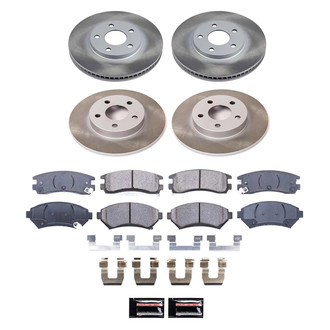 PowerStop® - Semi Coated Disc Brake Kit