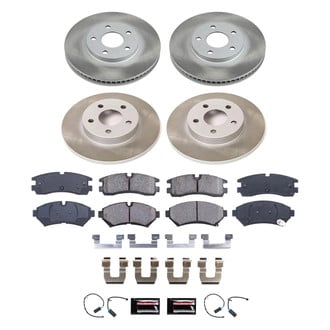 PowerStop® - Semi Coated Front and Rear Disc Brake Kit