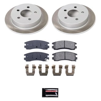 PowerStop® - Semi Coated Rear Disc Brake Kit