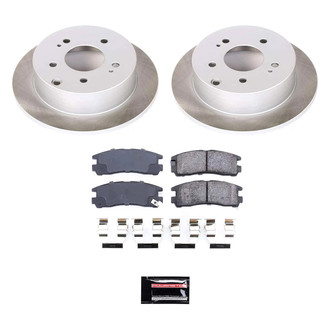 PowerStop® - Semi Coated Rear Disc Brake Kit