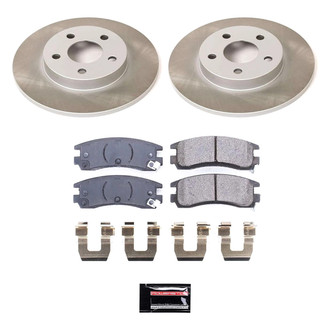 PowerStop® - Semi Coated Rear Disc Brake Kit
