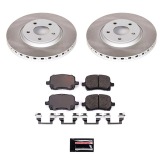 PowerStop® - Semi Coated Front Disc Brake Kit