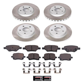 PowerStop® - Semi Coated Disc Brake Kit