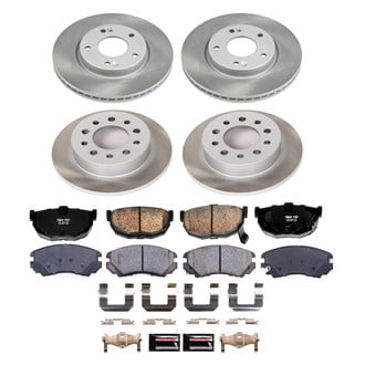PowerStop® - Semi Coated Disc Brake Kit