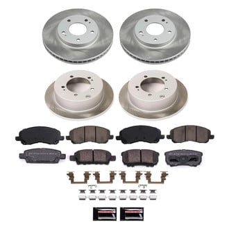 PowerStop® - Semi Coated Disc Brake Kit