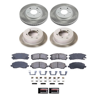 PowerStop® - Semi Coated Disc Brake Kit