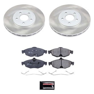 PowerStop® - Semi Coated Front Disc Brake Kit