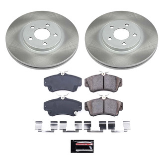 PowerStop® - Semi Coated Disc Brake Kit