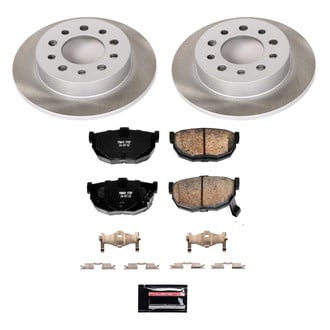 PowerStop® - Semi Coated Rear Disc Brake Kit