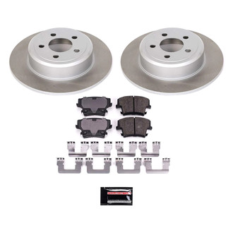 PowerStop® - Semi Coated Rear Disc Brake Kit