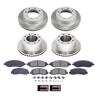 PowerStop® - Semi Coated Front and Rear Disc Brake Kit