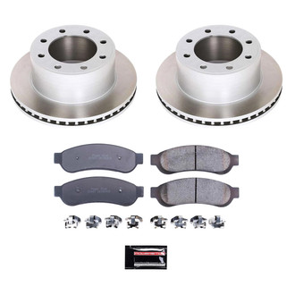 PowerStop® - Semi Coated Rear Disc Brake Kit