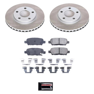 PowerStop® - Semi Coated Rear Disc Brake Kit
