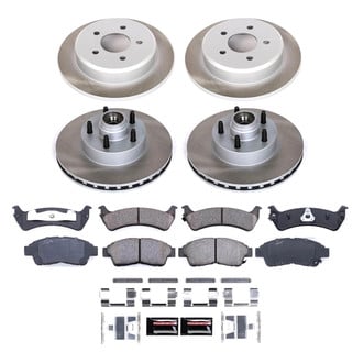 PowerStop® - Semi Coated Disc Brake Kit
