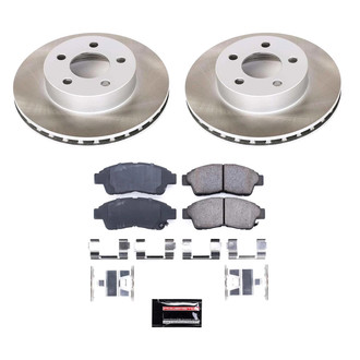 PowerStop® - Semi Coated Front Disc Brake Kit