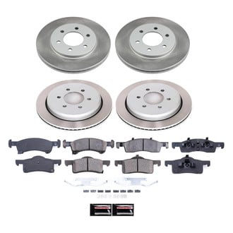PowerStop® - Semi Coated Disc Brake Kit