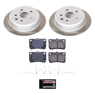PowerStop® - Semi Coated Rear Disc Brake Kit