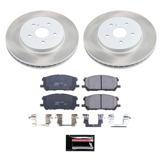 PowerStop® - Semi Coated Front Disc Brake Kit