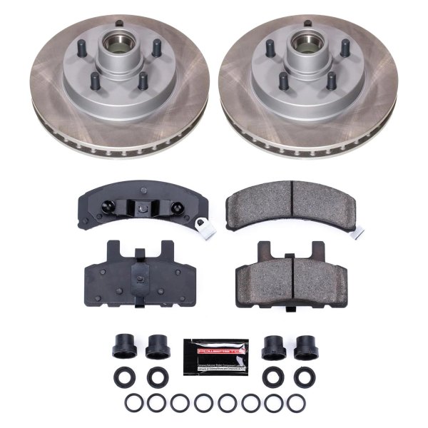  PowerStop® - Semi Coated Front Disc Brake Kit