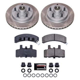 PowerStop® - Semi Coated Front Disc Brake Kit