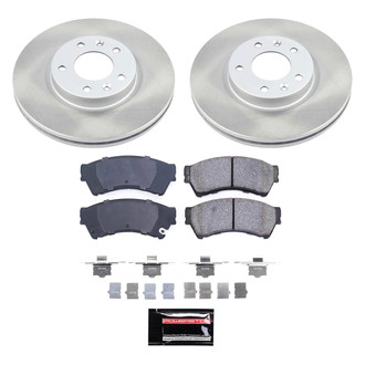 PowerStop® - Semi Coated Front Disc Brake Kit