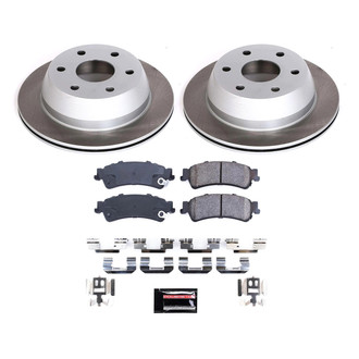 PowerStop® - Semi Coated Rear Disc Brake Kit