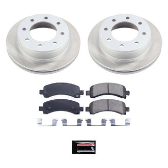 PowerStop® - Semi Coated Rear Disc Brake Kit