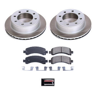 PowerStop® - Semi Coated Rear Disc Brake Kit