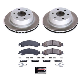 PowerStop® - Semi Coated Rear Disc Brake Kit