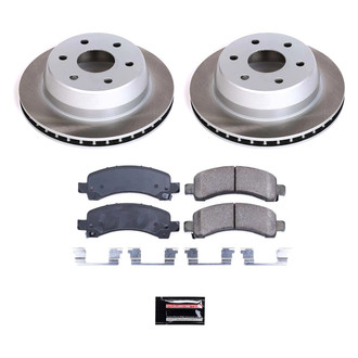 PowerStop® - Semi Coated Rear Disc Brake Kit